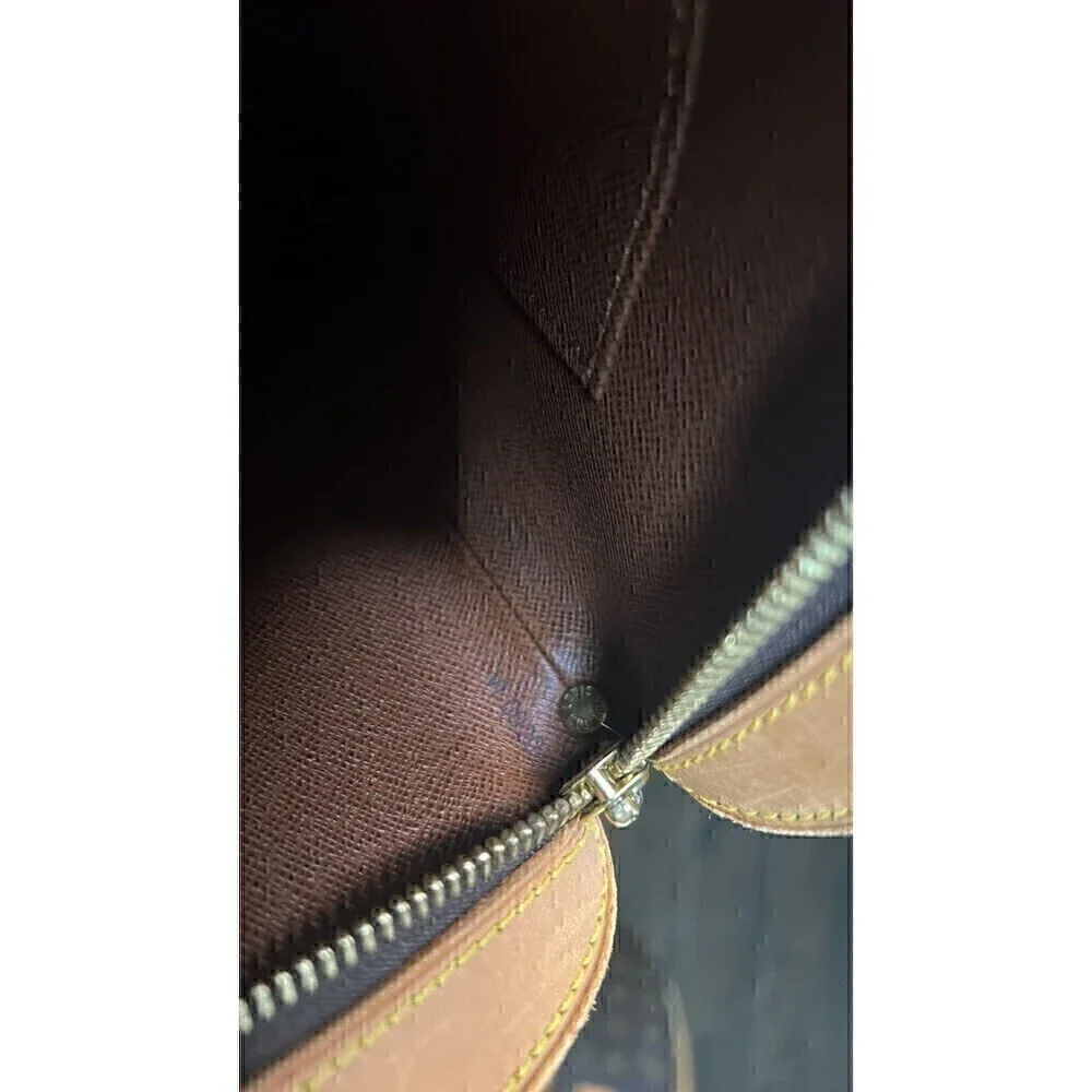 Louis Vuitton Brown Drouot Monogram Canvas Crossbody Bag